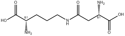 (Β-门冬氨酸)-(Δ-鸟氨酸) 结构式