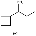 1-环丁基丙-1-胺盐酸盐 结构式