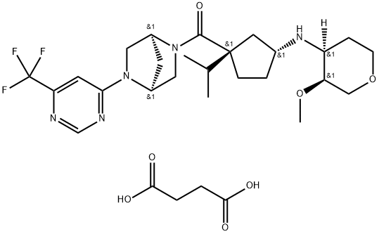 PF-04634817 succinate 结构式