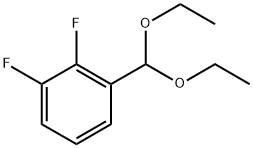 1-(Diethoxymethyl)-2,3-difluorobenzene 结构式