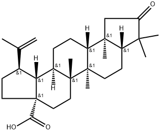 1-脱羧-3-氧代茶酸 结构式