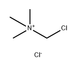 三甲基氯甲基氯化铵 结构式