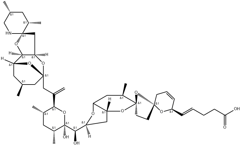 AZASPIRACID1 结构式