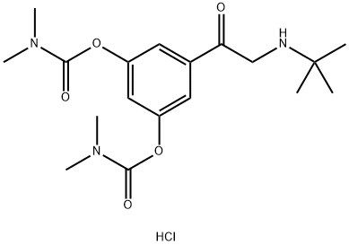 1-Keto Bambuterol Hydrochloride 结构式