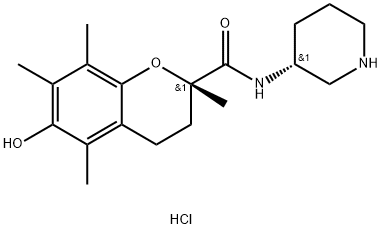 SONLICROMANOL HYDROCHLORIDE 结构式