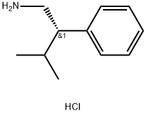 (S)-3-甲基-2-苯基丁胺盐酸盐 结构式