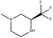 (S)-1-Methyl-3-trifluoromethyl-piperazine 结构式