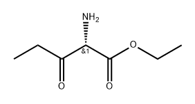 (S)-ethyl 2-amino-3-oxobutanoate 结构式