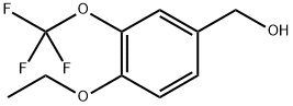 (4-Ethoxy-3-(trifluoromethoxy)phenyl)methanol 结构式