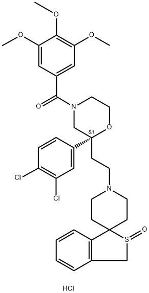 化合物 CS-003 HCL 结构式