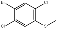 (4-Bromo-2,5-dichlorophenyl)(methyl)sulfane 结构式