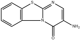 3-氨基-4H-苯并[4,5]噻唑[3,2-A]嘧啶-4-酮 结构式