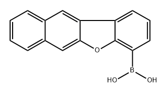 萘并[2,3-B]苯并呋喃-4-基硼酸 结构式
