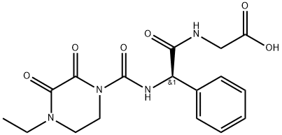 哌拉西林杂质 结构式