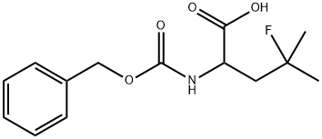 (S)-(S)-2-(((苄氧基)羰基)氨基)-4-甲基戊酸次氟酸酐 结构式