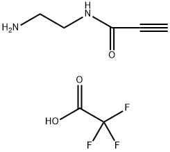 N-(2-氨基乙基)丙酰胺 2,2,2-三氟乙酸 结构式