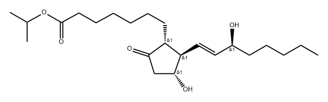 前列腺素E1杂质4 结构式