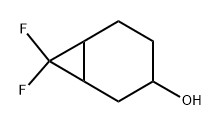 7,7-Difluoro-bicyclo[4.1.0]heptan-3-ol 结构式