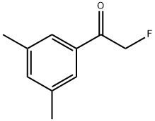 1-(3,5-dimethylphenyl)-2-fluoroethanone 结构式