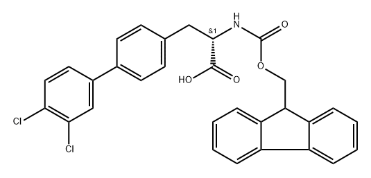 FMOC-BPH34DC-OH 结构式