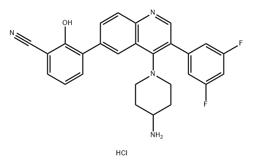 化合物 PALTUSOTINE HCL 结构式