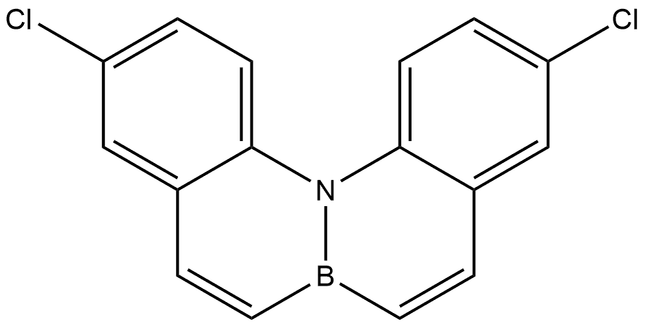 2,4-Diphenyl-6-(4,4,5,5-tetramethyl-1,3,2-dioxaborolan-2-yl)-1,3,5-triazine 结构式