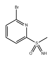 (6-溴吡啶-2-基)(亚氨基)(甲基)-16-硫酮 结构式