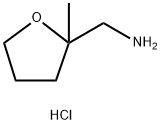 2-Furanmethanamine, tetrahydro-2-methyl-, hydrochloride (1:1) 结构式