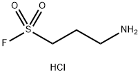 3-AMINOPROPANE-1-SULFONYL FLUORIDE HYDROCHLORIDE 结构式