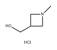 (1-甲基-3-氮杂环丁基)甲醇盐酸盐 结构式