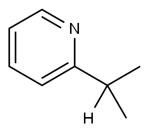 2-(propan-2-yl-2-d)pyridine 结构式