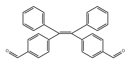 (Z)-4,4'-(1,2-二苯基-1,2-亚乙基)二苯甲醛 结构式