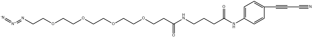 APN-C3-PEG4-azide 结构式