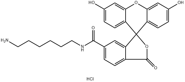 FAM AMINE, 6-ISOMER 结构式