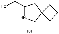 {6-AZASPIRO[3.4]OCTAN-7-YL}METHANOL HYDROCHLORIDE 结构式