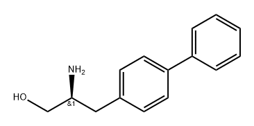 (S) -3-([1,1'-联苯]-4-基)-2-氨基丙烷-1-醇 结构式