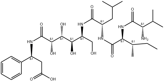 焦蓖麻碱 A1 结构式