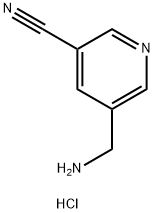 5-氨甲基烟腈盐酸盐 结构式