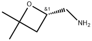 (S)-(4,4-dimethyloxetan-2-yl)methanamine 结构式