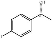 (1R)-1-(4-碘苯基)乙醇 结构式