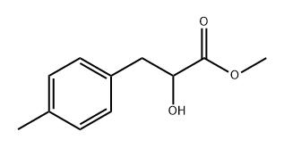 2-羟基-3-(对甲苯基)丙酸甲酯 结构式