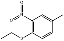 ethyl(4-methyl-2-nitrophenyl)sulfane 结构式
