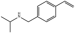 N-1-甲基乙基-4-(乙烯基)苯甲胺 结构式