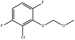 2-Chloro-1,4-difluoro-3-(methoxymethoxy)benzene 结构式