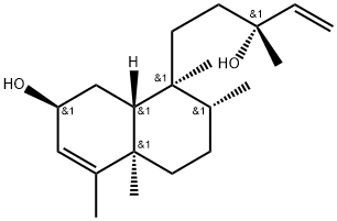 2BETA-HYDROXYKOLAVELOOL 结构式