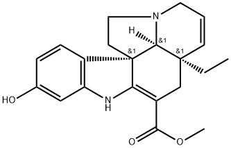 11-HYDROXYTABERSONINE 结构式
