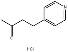 4-(吡啶-4-基)丁烷-2-酮盐酸盐 结构式