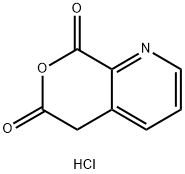 5H,6H,8H-pyrano[3,4-b]pyridine-6,8-dione hydrochloride 结构式