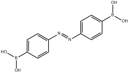 偶氮苯-4,4 '-二硼酸 结构式