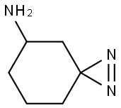 1,2-Diazaspiro[2.5]oct-1-en-5-amine 结构式